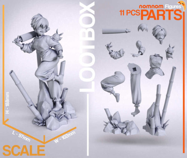 Ranma 3D Model Figure NomNom - Image 3