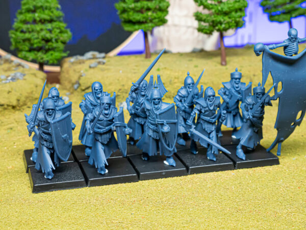 Skeletal Guard 3D Miniature Highland Miniatures - Image 4