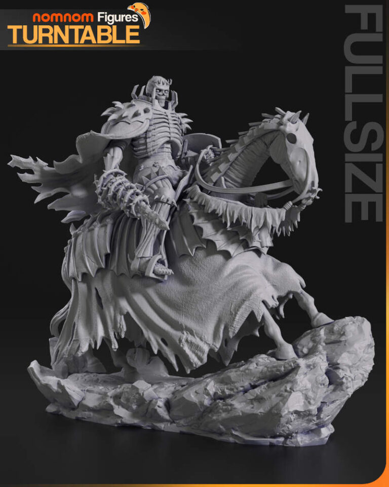 Skull Knight 3D Model Figure NomNom - Specter3D