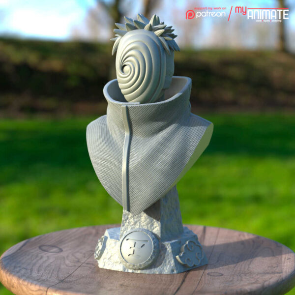 Tobi 3D Model Bust myAnimate