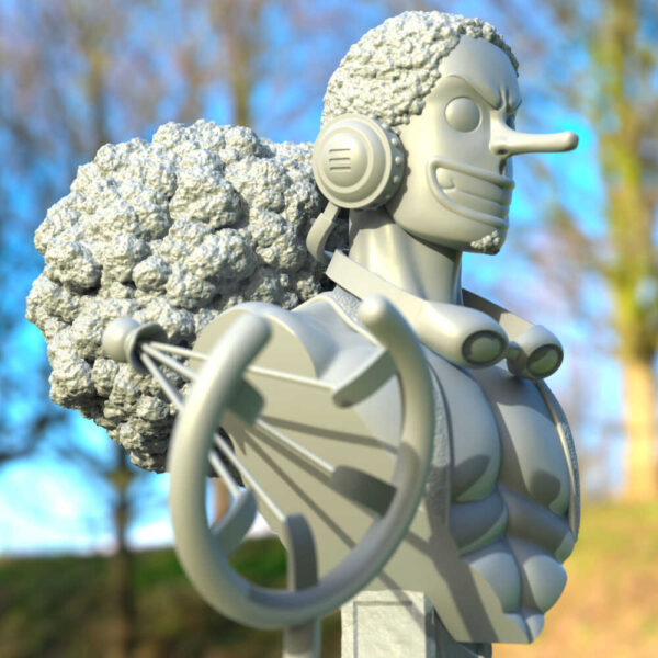 Usopp 3D Model Bust myAnimate - Image 7
