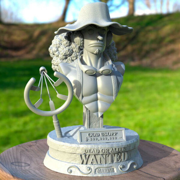 Usopp 3D Model Bust myAnimate - Image 5