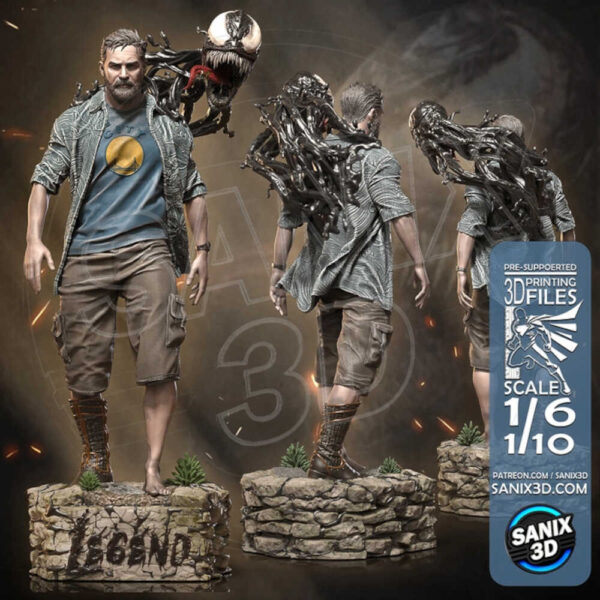 Venom From The Last Dance 3D Model Figure Sanix 3D - Image 2