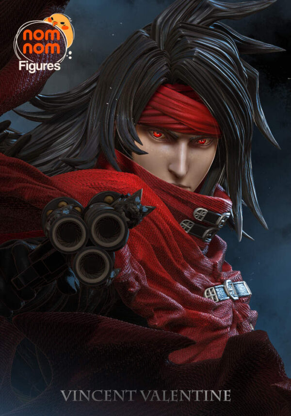 Vincent Valentine 3D Model Figure NomNom
