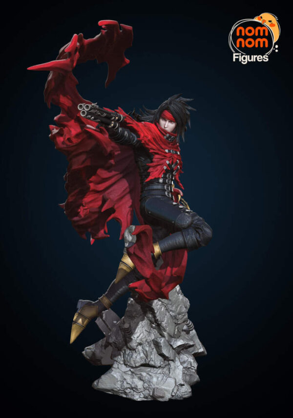 Vincent Valentine 3D Model Figure NomNom - Image 2