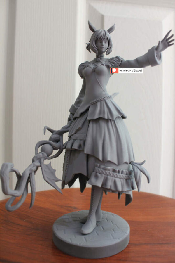 Yshtola 3D Model Figure NomNom - Image 3
