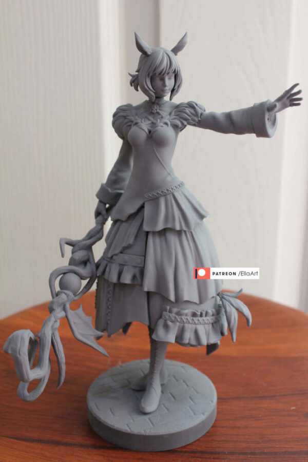 Yshtola 3D Model Figure NomNom