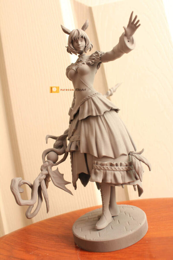 Yshtola 3D Model Figure NomNom - Image 2