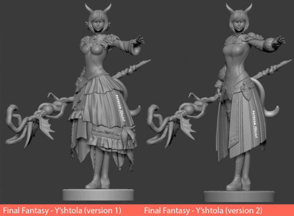 Yshtola 3D Model Figure NomNom - Image 5