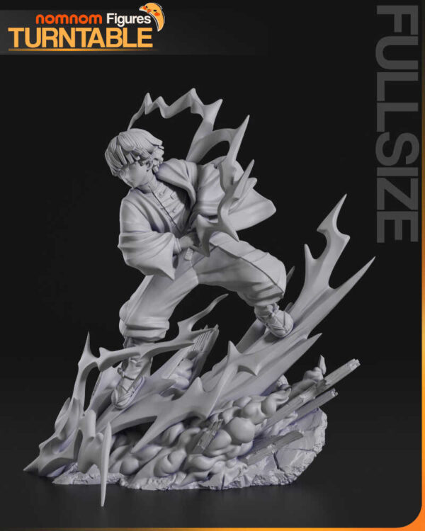 Zenitsu Agatsuma 3D Model Figure NomNom - Image 2