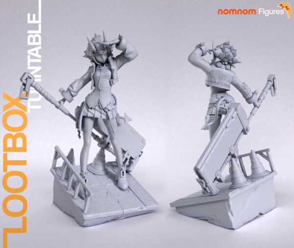 Zenless Zone Zero 3D Model Figure NomNom - Image 2