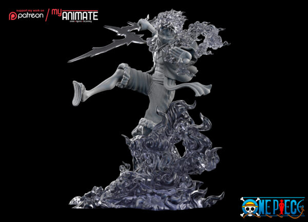 Luffy 3D Model Figure myAnimate - Image 2