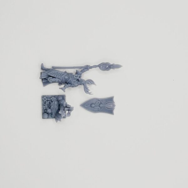 Wood Elves Spear Lord 3D Miniature HoloMiniatures - Image 5