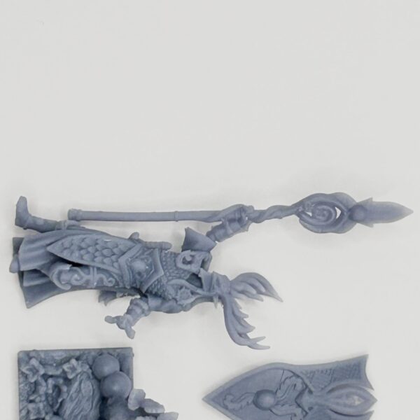 Wood Elves Spear Lord 3D Miniature HoloMiniatures - Image 6