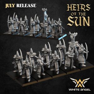 Guard of Light 3D Miniature White Angel