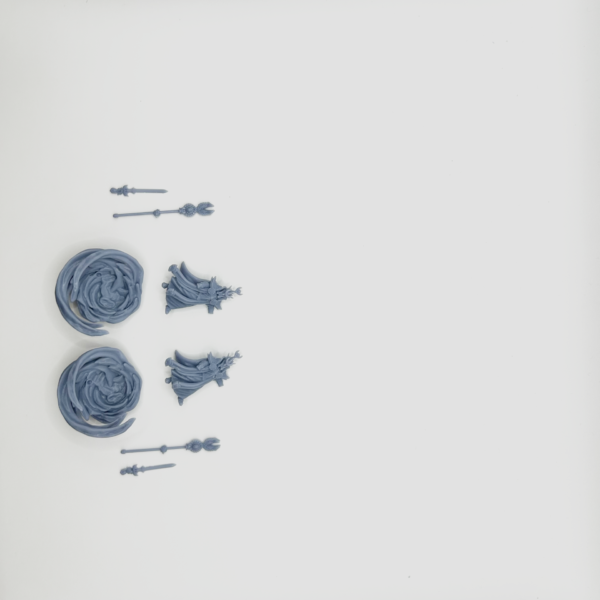 Archmage of the Sun 3D Miniature White Angel - Image 4