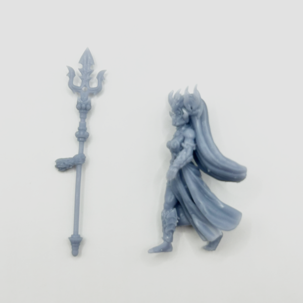 Great Mother Of Darkness 3D Miniature White Angel - Image 2