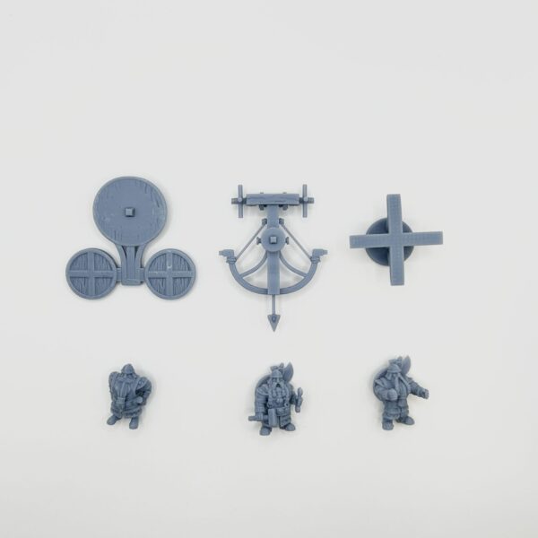 Dwarf Crossbow 3D Miniature White Angel - Image 4