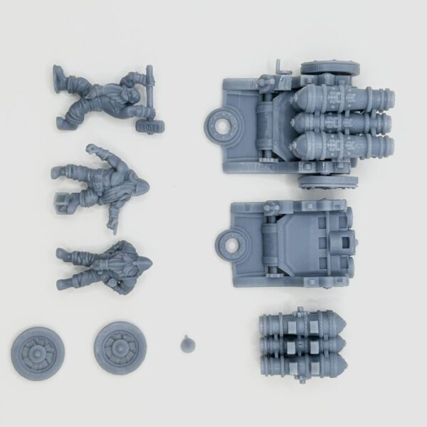Multipyro Organ Cannon 3D Miniature White Angel - Image 4