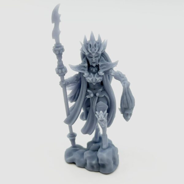 Queen of the Dark 3D Miniature White Angel - Image 5