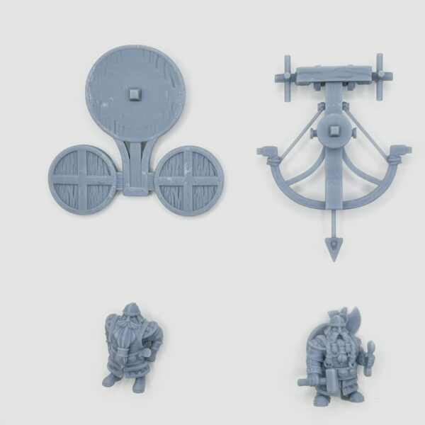 Dwarf Crossbow 3D Miniature White Angel - Image 5