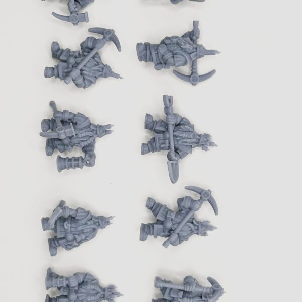 Dwarf Miners 3D Miniature White Angel - Image 8