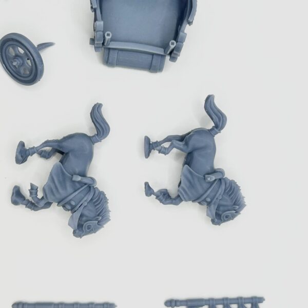 Chariot Of Light 3D Miniature White Angel - Image 9