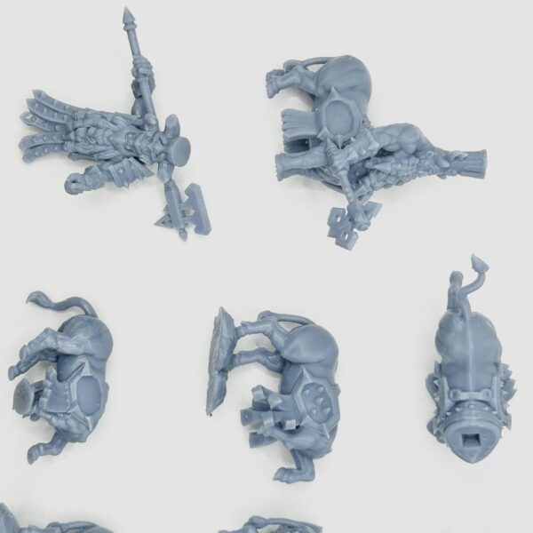 Infernal Centaur 3D Miniature White Angel - Image 9