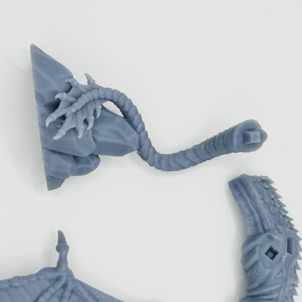 Great Dragon Of The Sun 3D Miniature White Angel - Image 6