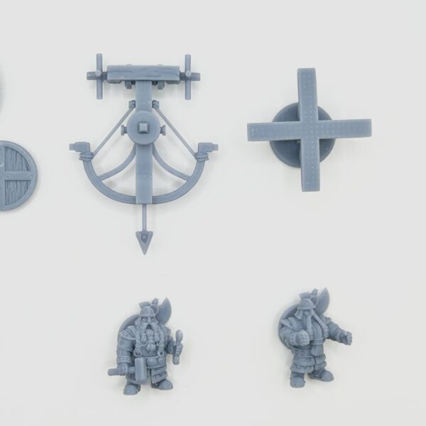 Dwarf Crossbow 3D Miniature White Angel - Image 6