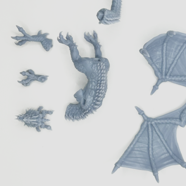 Dark Dragon 3D Miniature White Angel - Image 5