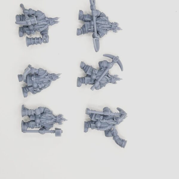 Dwarf Miners 3D Miniature White Angel - Image 7