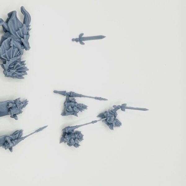 Lords of the High Dragon 3D Miniature White Angel - Image 7