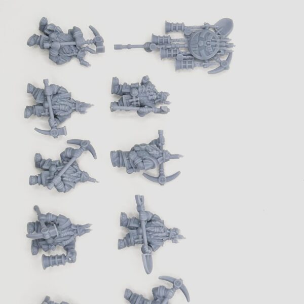 Dwarf Miners 3D Miniature White Angel - Image 6