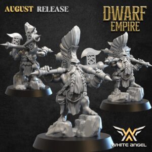 Great Killers Of Flames 3D Miniature White Angel