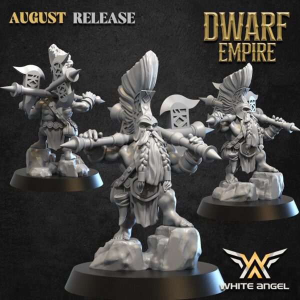 Great Killers Of Flames 3D Miniature White Angel
