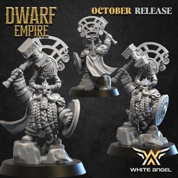 Storm Hammer 3D Miniature White Angel
