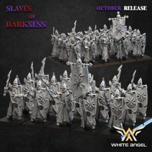 Dark Guards 3D Miniature White Angel