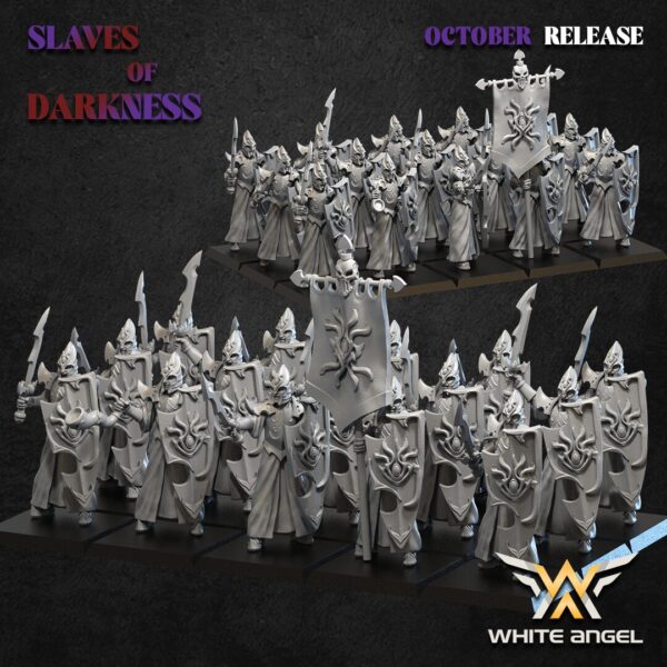 Dark Guards 3D Miniature White Angel - Image 2