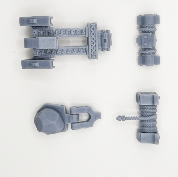 Dwarf Catapult 3D Miniature HoloMiniatures - Image 6