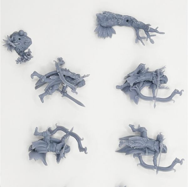 Wood Elf Pathfinders 3D Miniature HoloMiniatures - Image 4