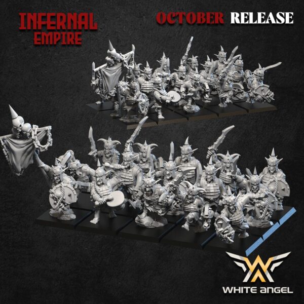 Infernal Goblin 3D Miniature White Angel