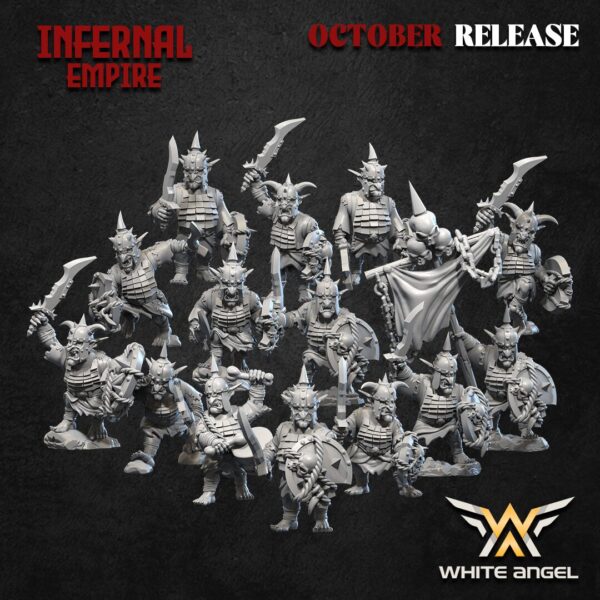 Infernal Goblin 3D Miniature White Angel - Image 3