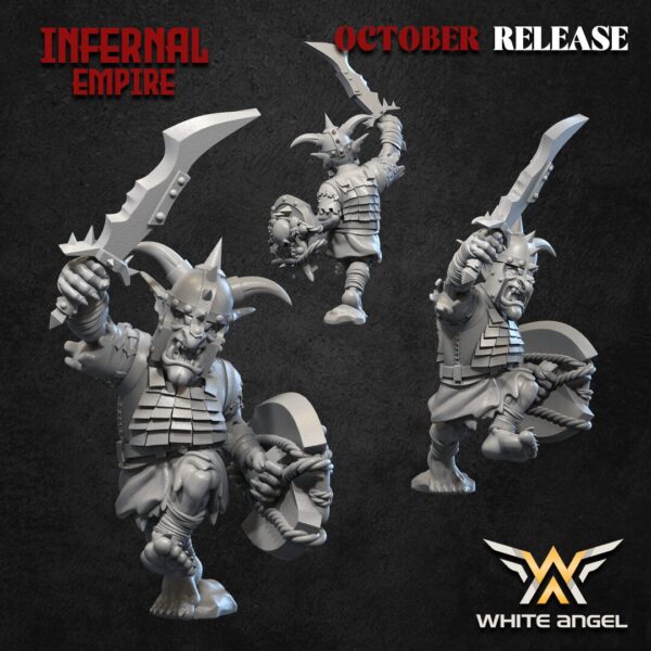Infernal Goblin 3D Miniature White Angel - Image 2