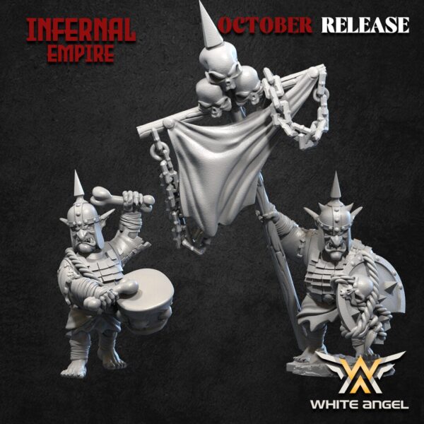 Infernal Goblin 3D Miniature White Angel - Image 5