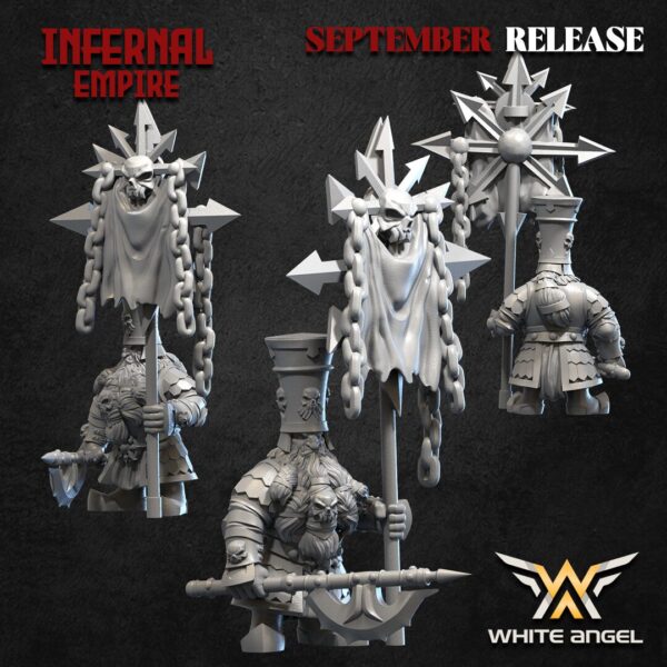 Infernal Guard 3D Miniature White Angel - Image 4