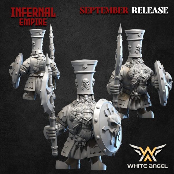 Infernal Guard 3D Miniature White Angel - Image 3