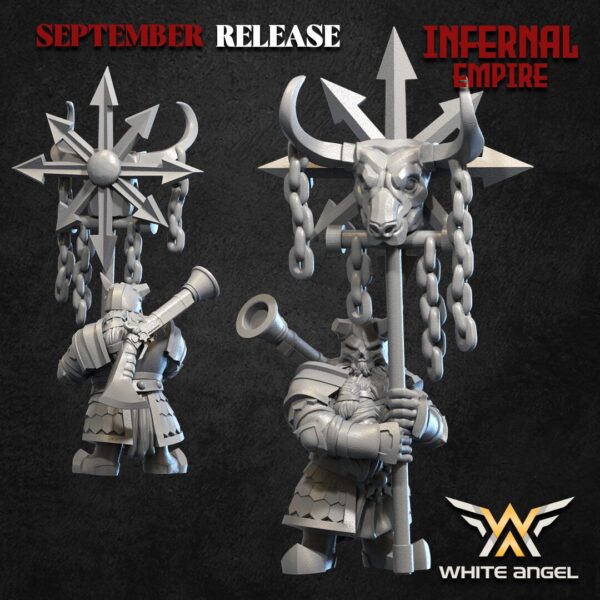Infernal Gun 3D Miniature White Angel - Image 4