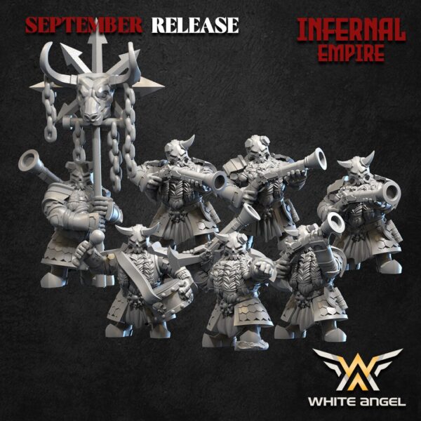 Infernal Gun 3D Miniature White Angel - Image 2