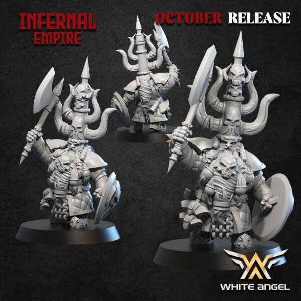 Infernal King 3D Miniature White Angel